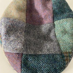 Fox Ford Irish Tweed Driving Hat, Foxford Tweed Flat Hat